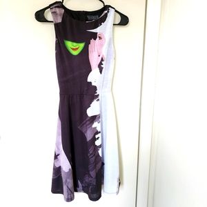 Wicked XXS grafic sleeveless dress Used good
